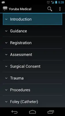 Yoruba Medical android App screenshot 8